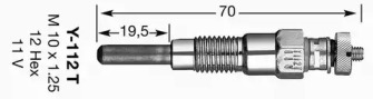 Свеча накаливания NGK 6327